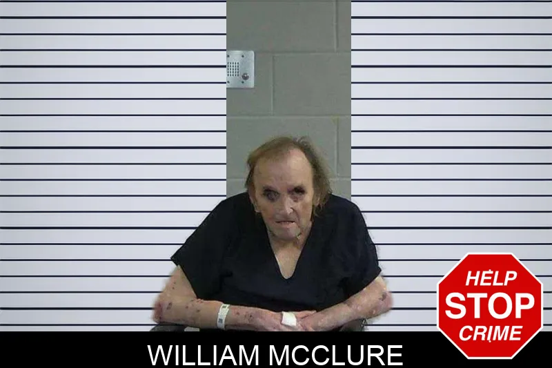 William McClure mugshot