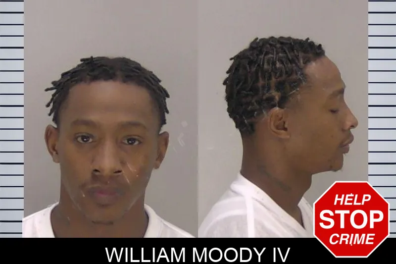 William Moody IV mugshot