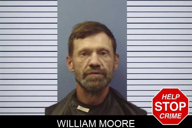 William Moore mugshot