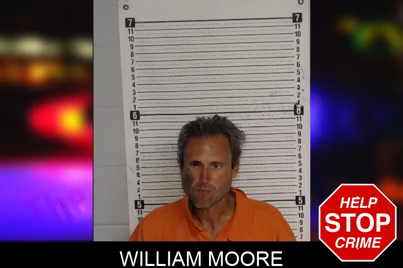 William Moore mugshot