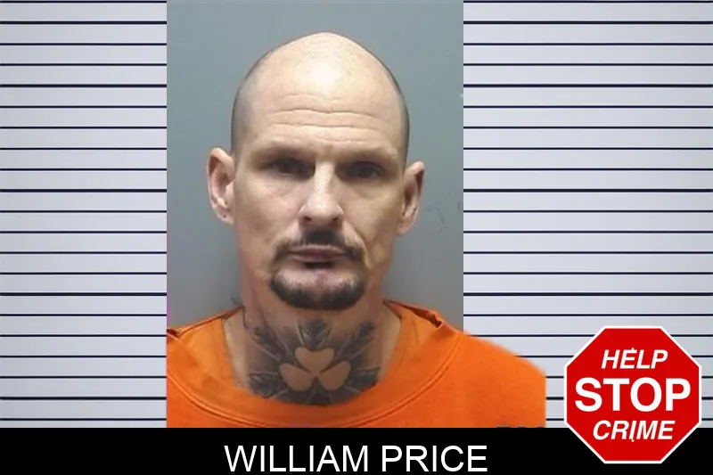 William Price mugshot