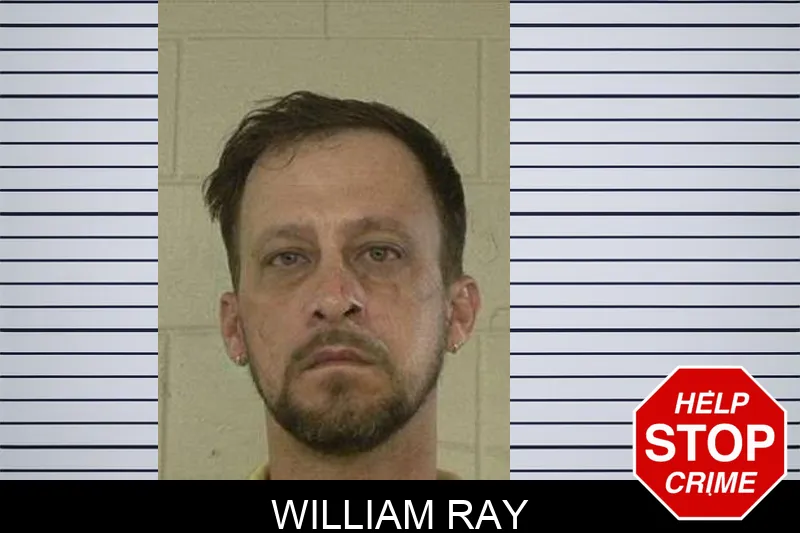 William Ray mugshot