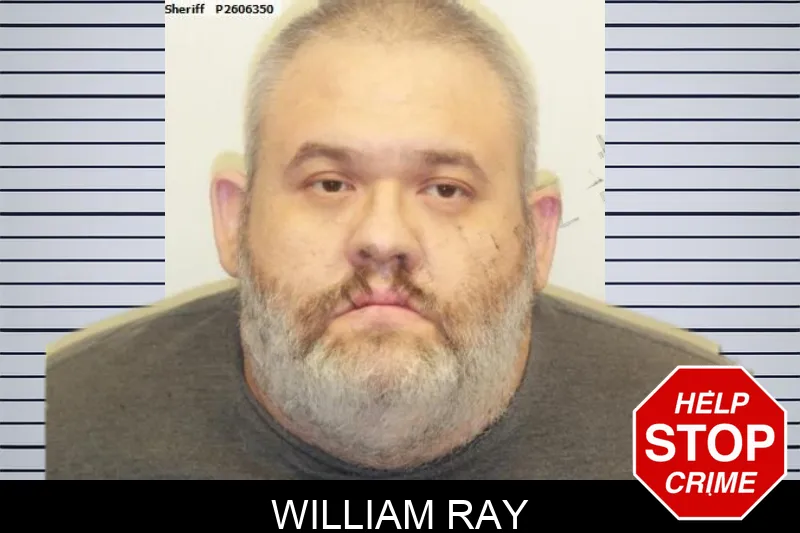 William Ray mugshot