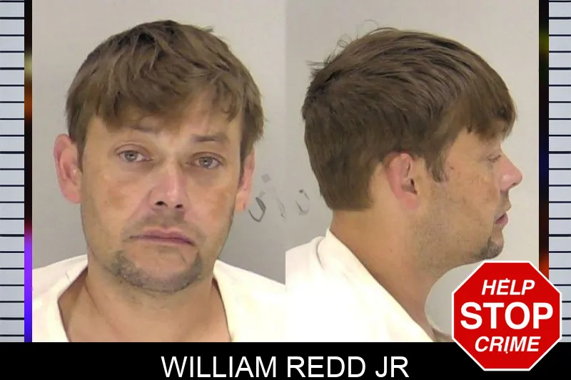 William Redd Jr mugshot