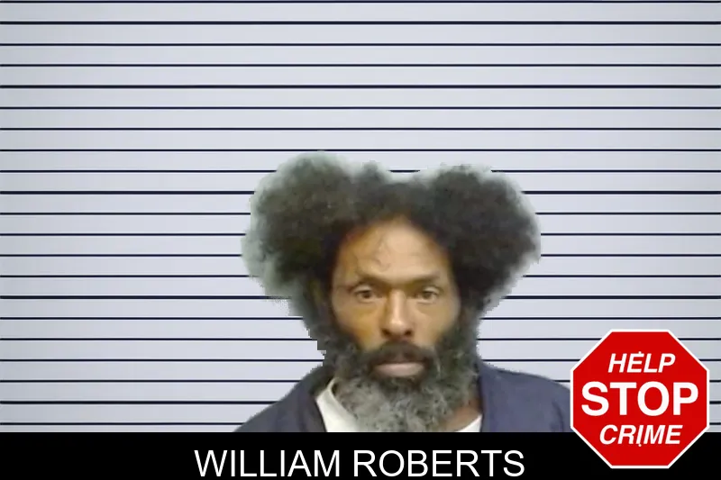 William Roberts mugshot