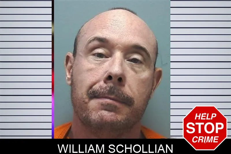 William Schollian mugshot