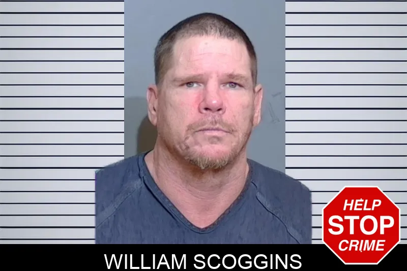 William Scoggins mugshot