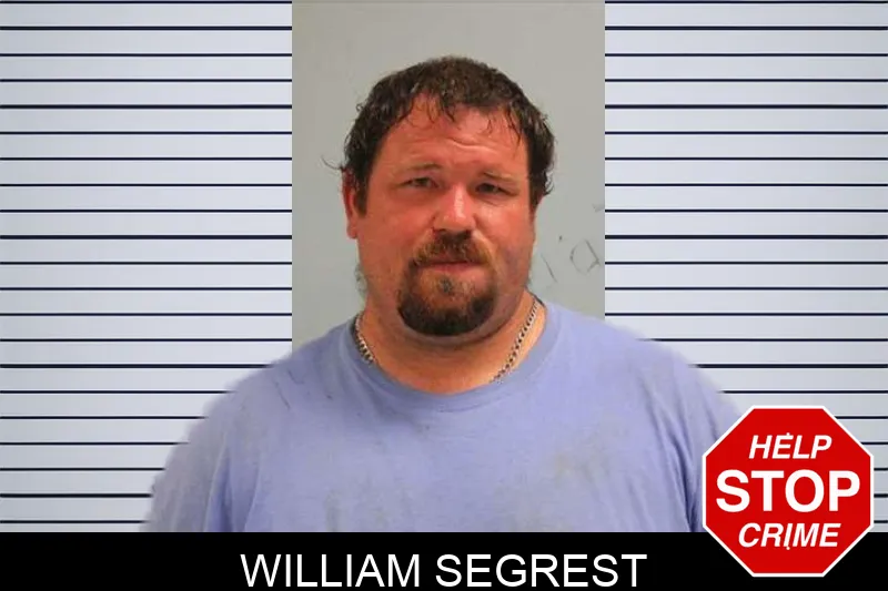 William Segrest mugshot