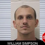 William Simpson mugshot