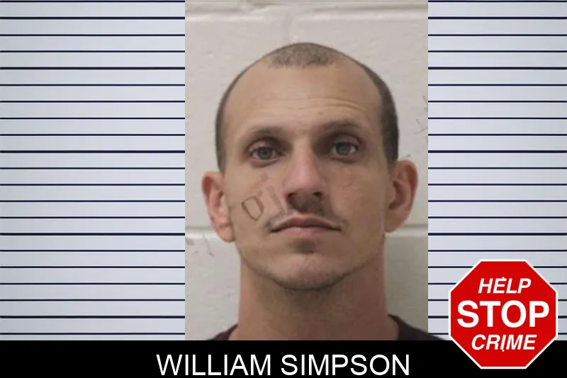 William Simpson mugshot
