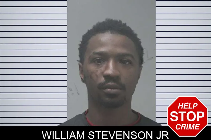 William Stevenson Jr mugshot
