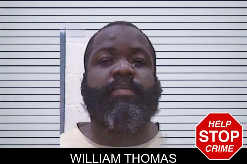 William Thomas mugshot
