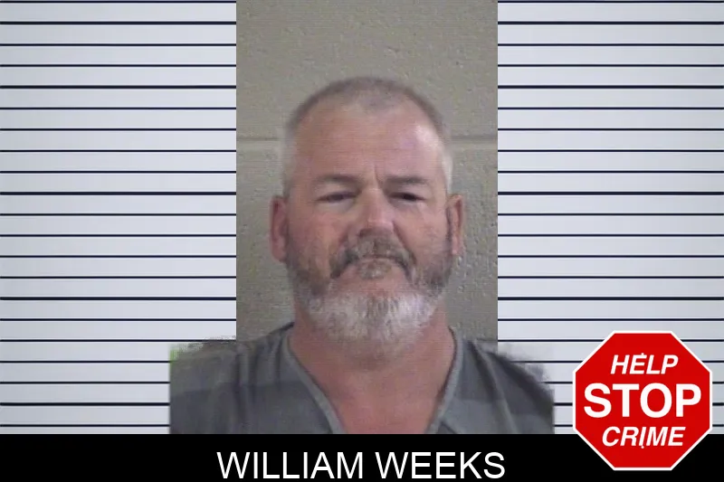 William Weeks mugshot