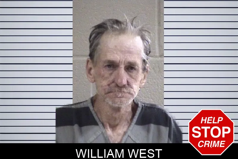 William West mugshot