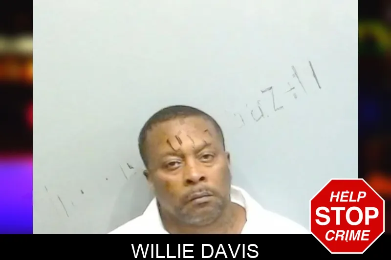 Willie Davis mugshot