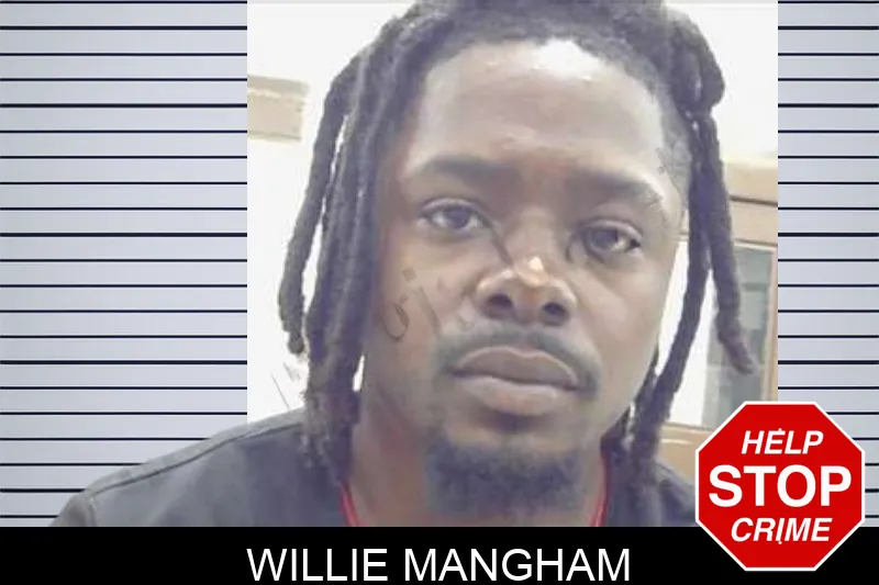 Willie Mangham mugshot