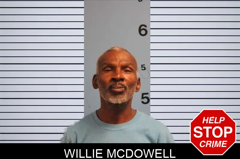 Willie McDowell mugshot
