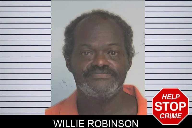 Willie Robinson mugshot