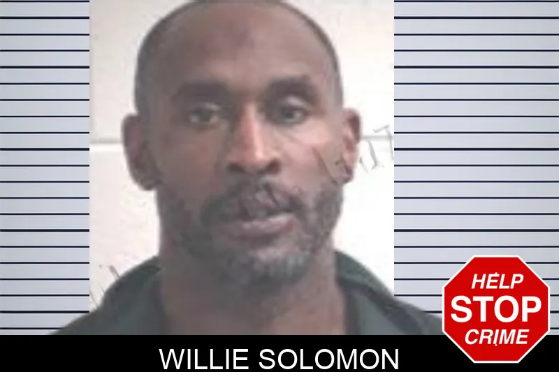 Willie Solomon mugshot
