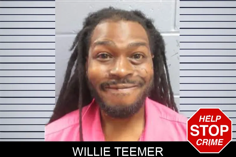 Willie Teemer mugshot