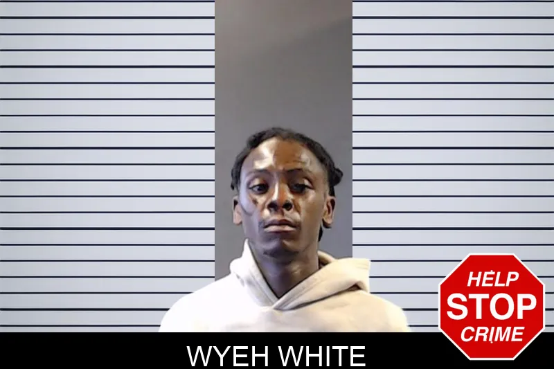 Wyeh White mugshot