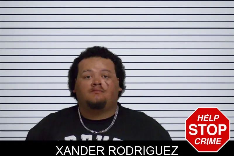 Xander Rodriguez mugshot