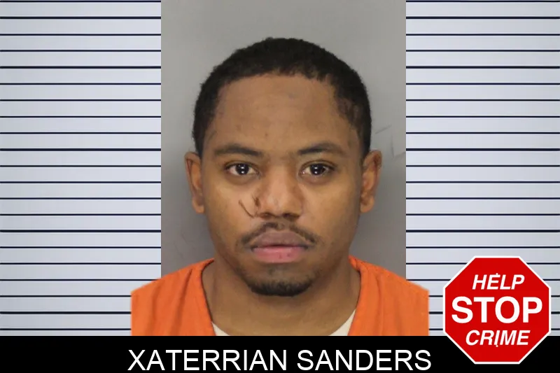 Xaterrian Sanders mugshot