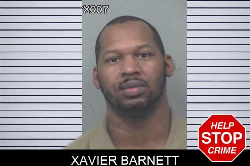 Xavier Barnett mugshot