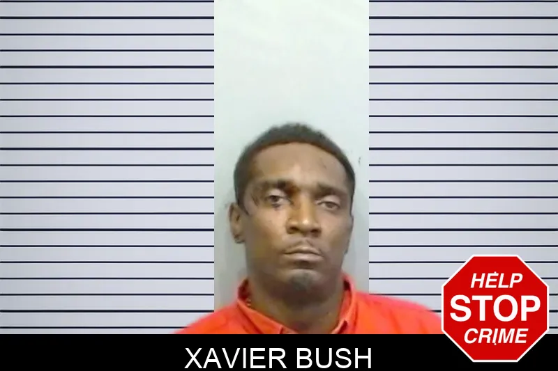 Xavier Bush mugshot