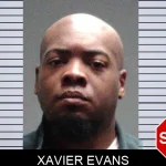 Xavier Evans mugshot