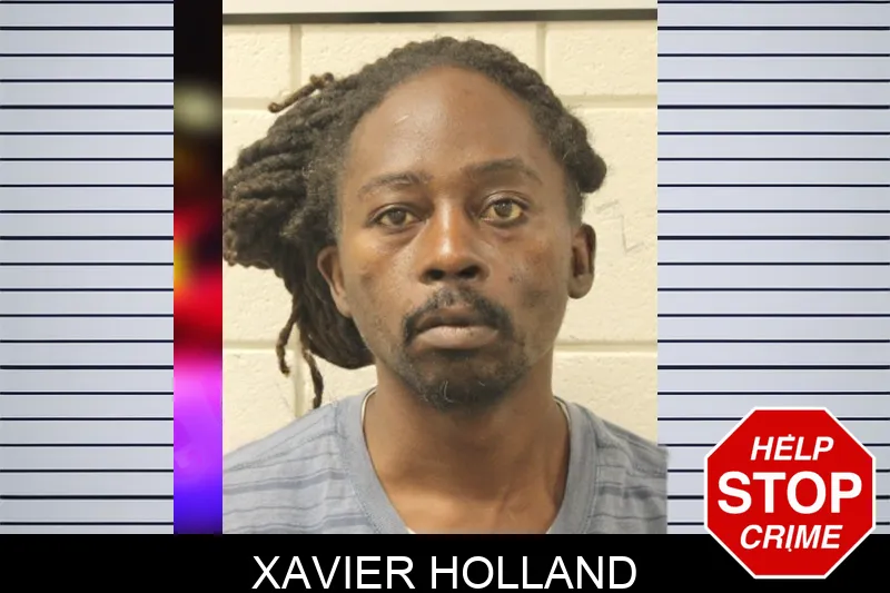 Xavier Holland mugshot