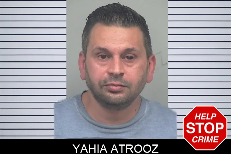 Yahia Atrooz mugshot