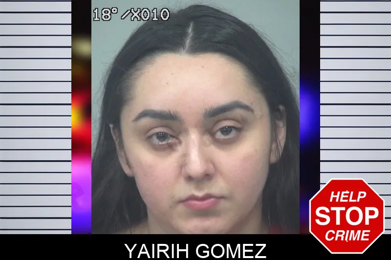 Yairih Gomez mugshot