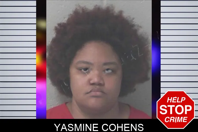 Yasmine Cohens mugshot