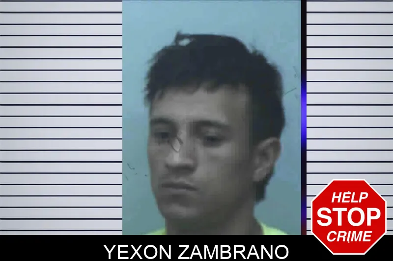 Yexon Zambrano mugshot