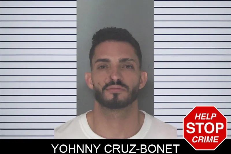 Yohnny Cruz-Bonet mugshot