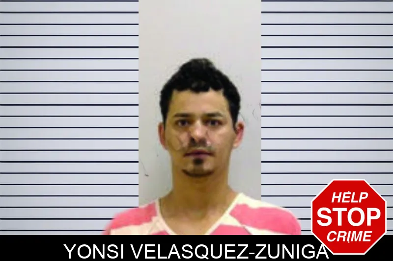 Yonsi Velasquez-Zuniga mugshot