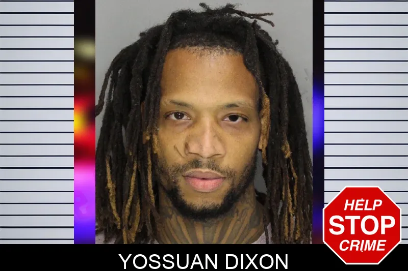 Yossuan Dixon mugshot