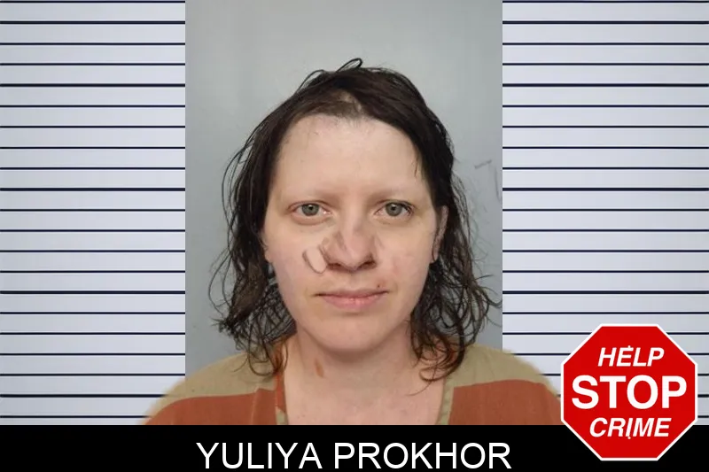 Yuliya Prokhor mugshot