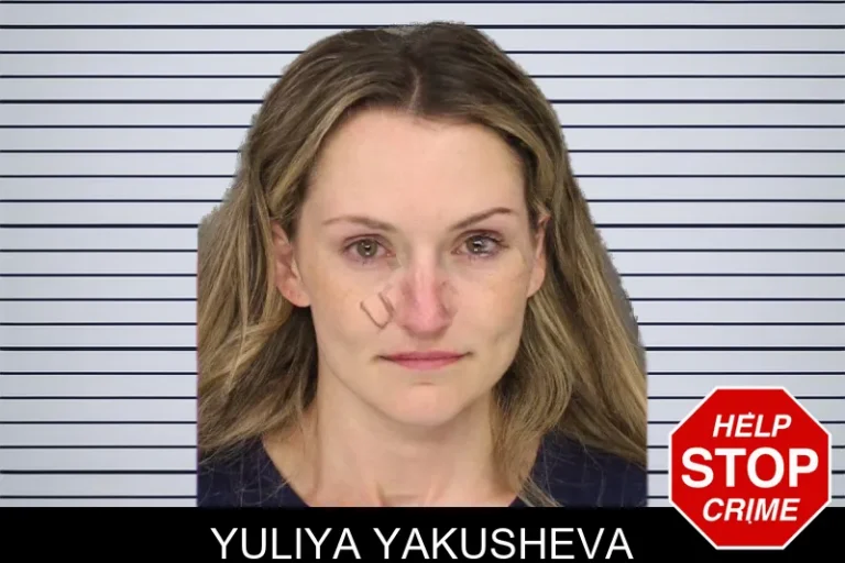 Yuliya Yakusheva mugshot – Cobb County , Georgia Yuliya Yakusheva