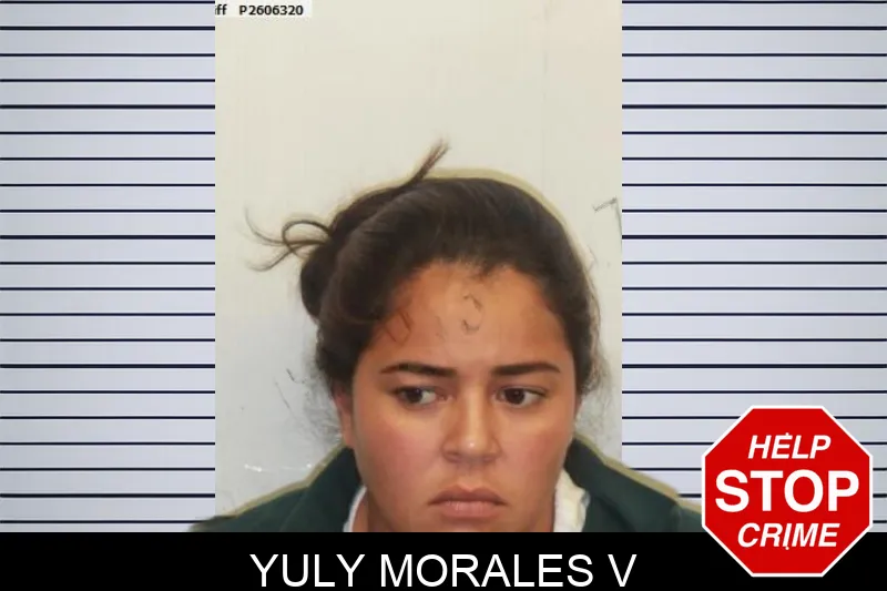 Yuly Morales V mugshot