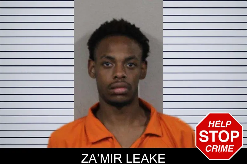 Za’Mir Leake mugshot