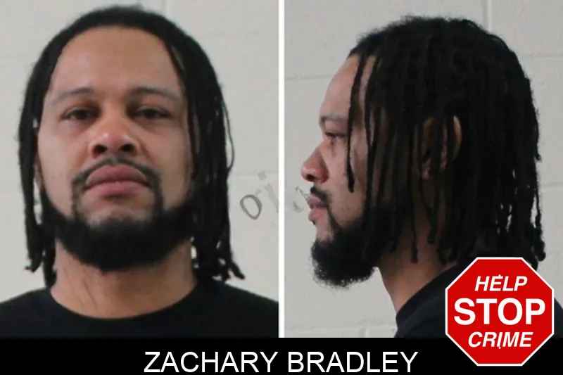 Zachary Bradley mugshot