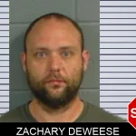 Zachary Deweese mugshot