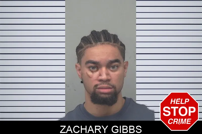 Zachary Gibbs mugshot