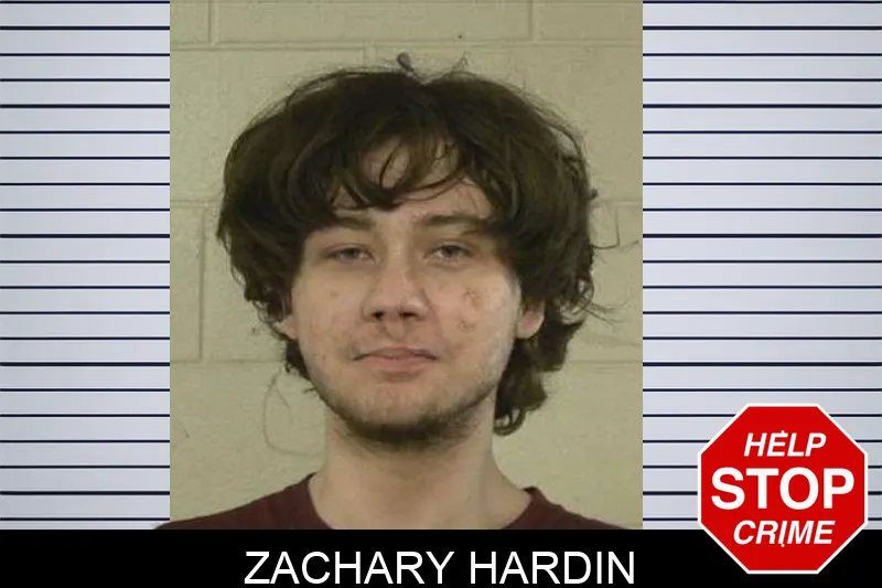 Zachary Hardin mugshot