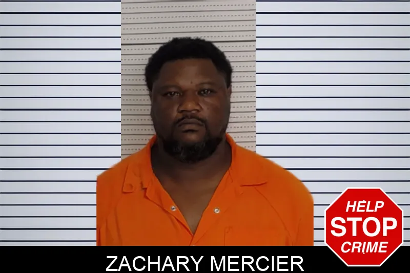 Zachary Mercier mugshot