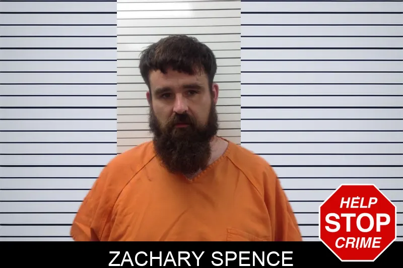 Zachary Spence mugshot