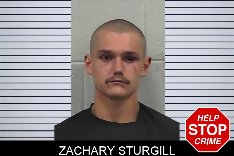 Zachary Sturgill mugshot
