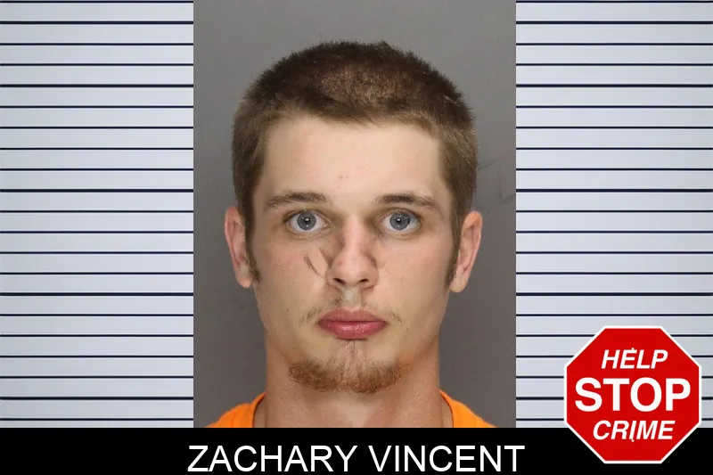 Zachary Vincent mugshot